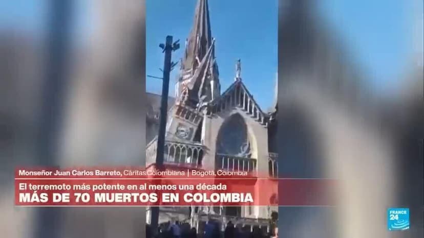 El impacto del terremoto de 7,4 en el Chocó, un departamento olvidado por el Estado