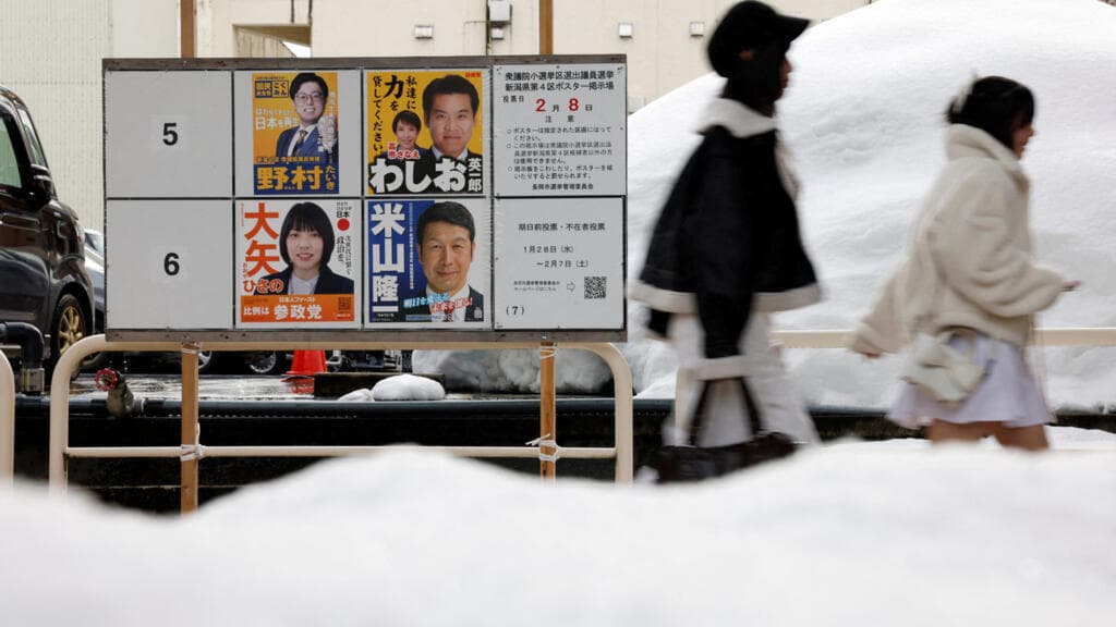 Elecciones anticipadas en Japón, marcadas por el auge de la derecha y un Gobierno popular