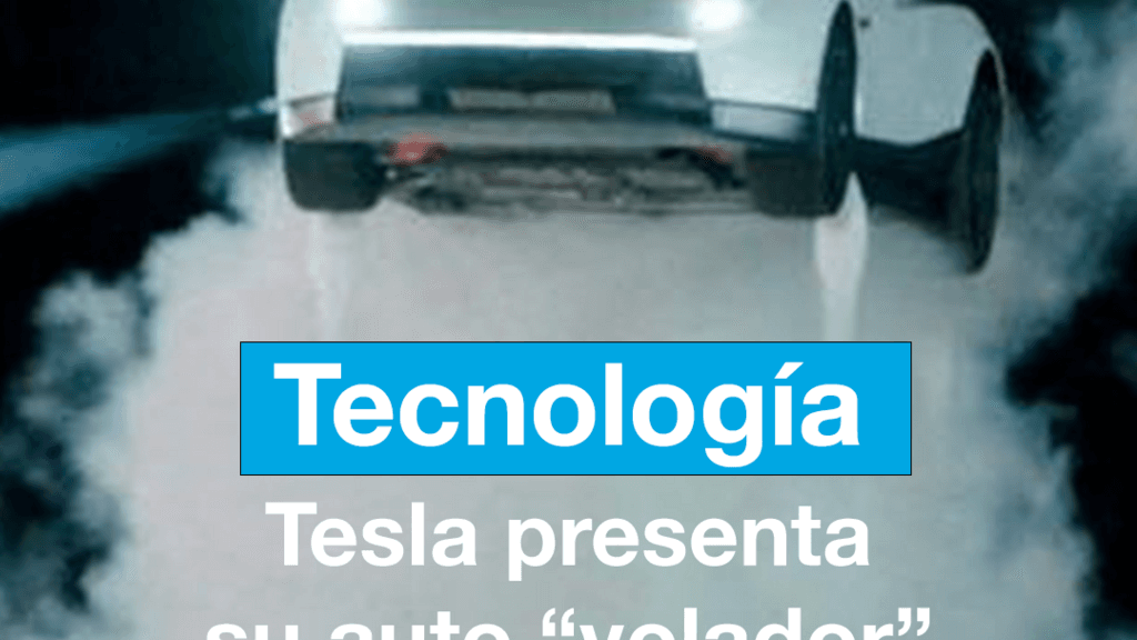 Elon Musk presenta su nuevo Tesla Roadster, un auto "volador"