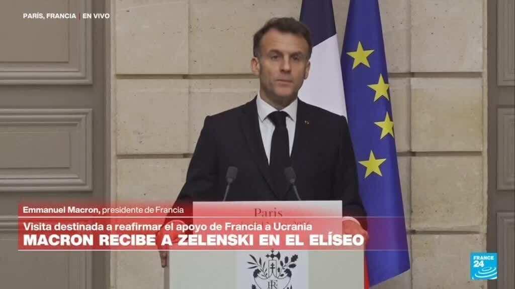 Emmanuel Macron: "tenemos una posición meramente defensiva en respaldo de nuestros aliados"