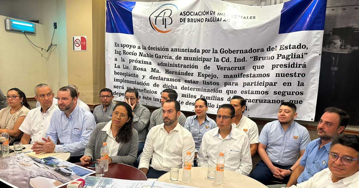 Empresarios de Bruno Pagliai solicitan municipalización de la zona industrial