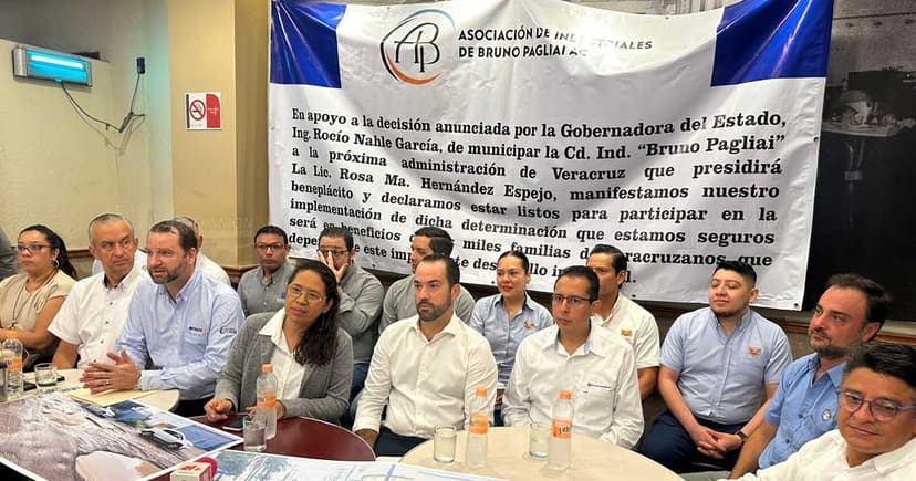 Empresarios de Bruno Pagliai solicitan municipalización de la zona industrial