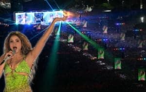 EN FOTOS: así fue el historíco concierto de Shakira ante 2 millones de personas en la playa de Copacabana