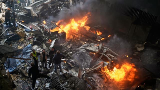 En Imágenes: Líbano bajo fuego, mientras Israel lanza los ataques más intensos desde el inicio de la escalada