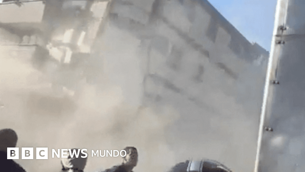 En video: el momento en que colapsa un edificio en Pereira a causa del terremoto