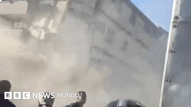 En video: el momento en que colapsa un edificio en Pereira a causa del terremoto