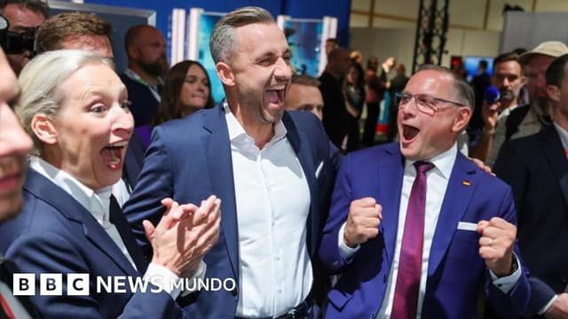 Encuestas de boca de urna dan una victoria "histórica" al partido de ultraderecha alemán AfD