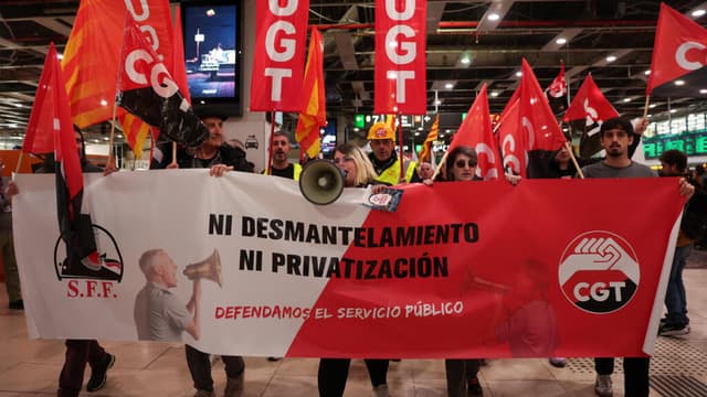 España desactiva huelga ferroviaria tras pactar con sindicatos un plan de seguridad para las vías