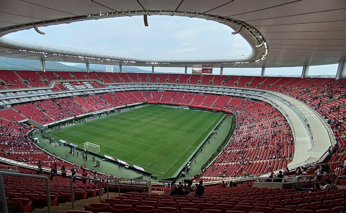 Estadio Akron, estadio de Jalisco que será sede del Mundial 2026