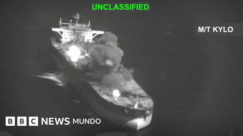 Estados Unidos ataca tres petroleros iraníes tras afirmar que sus buques de guerra fueron objeto de una ofensiva de Teherán
