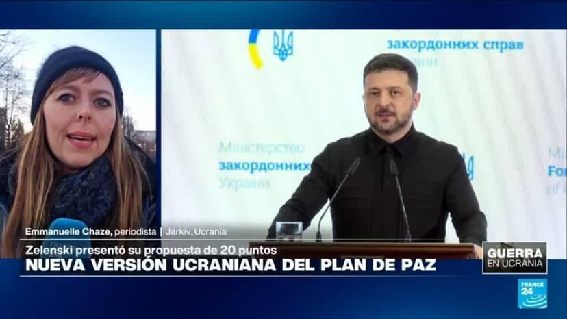 Estos son los puntos clave del plan de paz de Zelenski para Ucrania