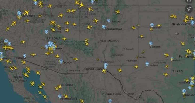 EU cierra espacio aéreo de El Paso, Texas, durante 10 días "por razones de seguridad"