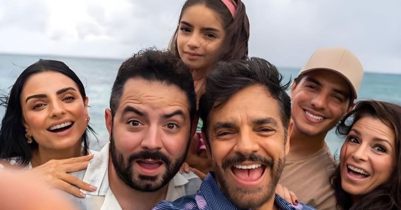 Eugenio Derbez durante una entrevista donde habló sobre su faceta como padre.