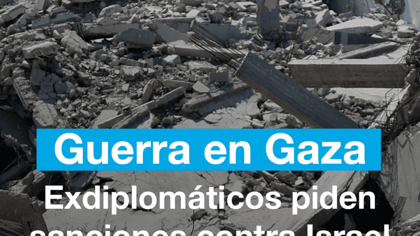 Exdiplomáticos piden sanciones contra Israel por acciones en los territorios palestinos