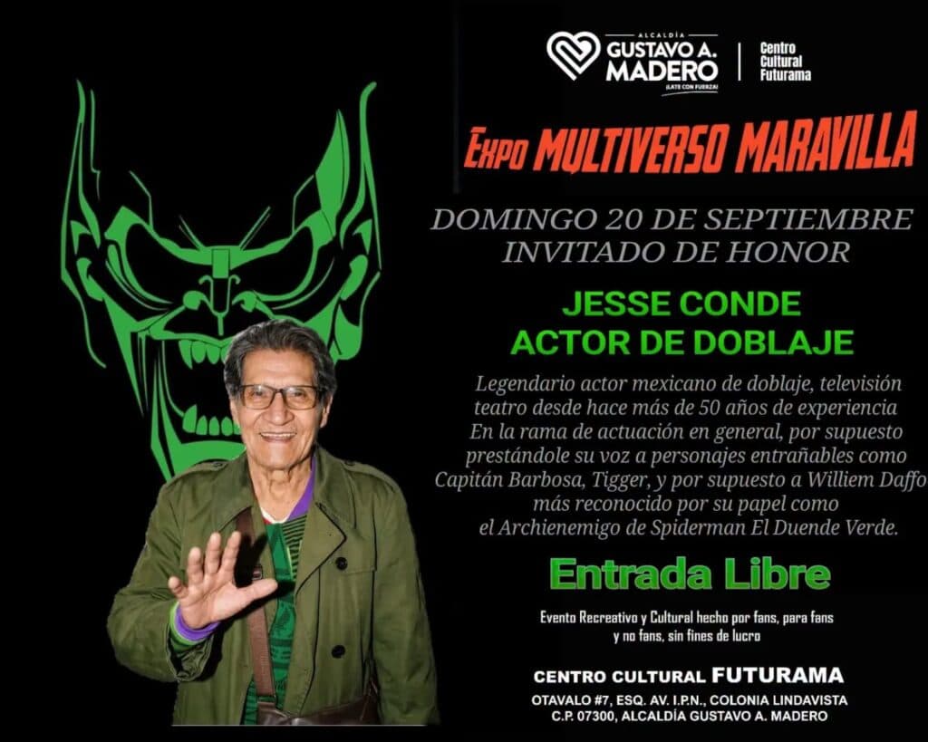 Expo Multiverso Maravilla en CDMX: cine, videojuegos y doblaje con entrada GRATIS