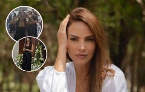 Fabiola Campomanes da el último adiós a su mamá con mariachi y baile en su funeral