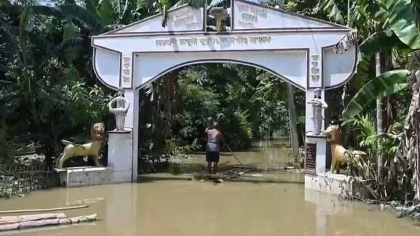 Fuertes lluvias sumergen ciudades y pueblos en India y Pakistán