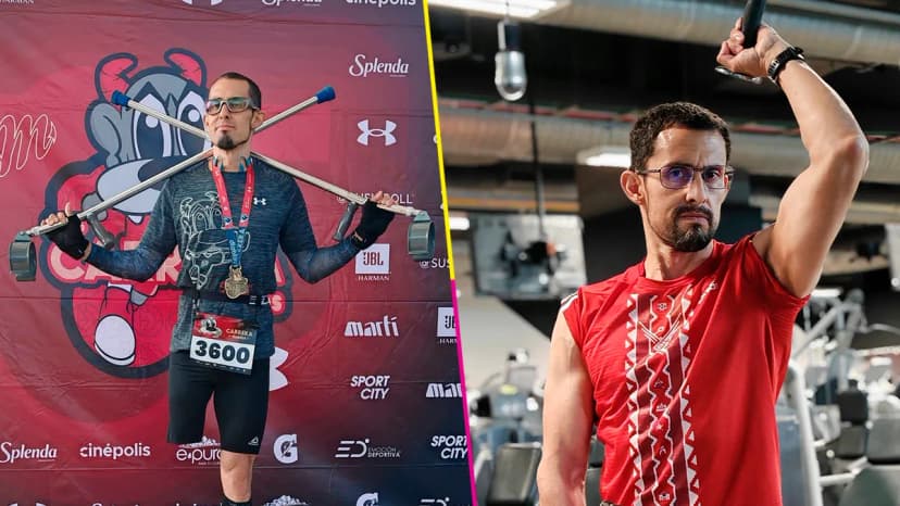 Germán de la Rosa, sobreviviente del cáncer que va por su sexto Maratón de la Ciudad de México