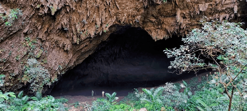 Grutas de Galicia, donde se realiza el Xochitlalli una vez al año