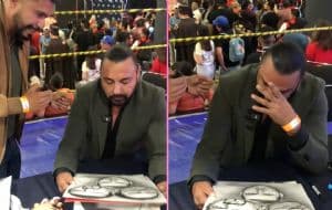 Hacen llorar al Latin Lover con un dibujo de sus dos mejores amigos que murieron | VIDEO