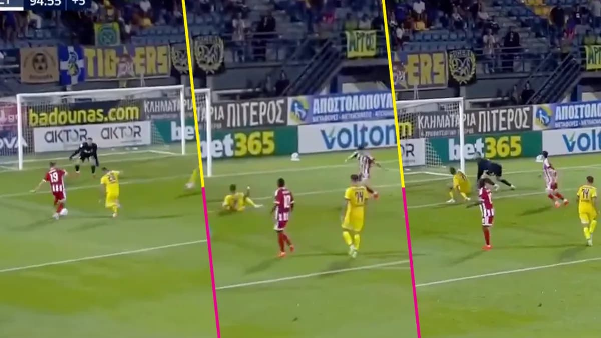 ‘Hormiga’ González debuta con un oso en el Olympiacos y se pierde su primer gol en Europa