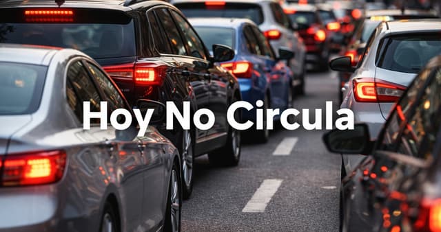 Hoy No Circula jueves 12 de febrero: los autos que descansan en CdMx y Edomex