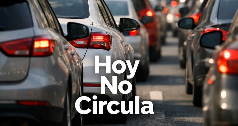 Hoy No Circula lunes 26 de enero: restricciones vehiculares en CDMX y Edomex