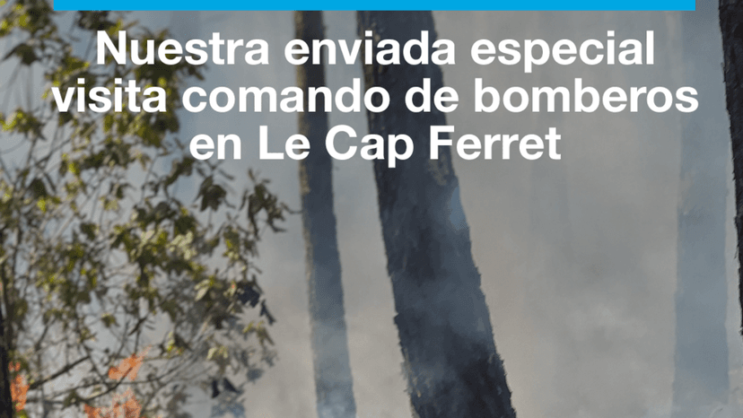 Incendios en Francia: rebrotes en Gironda por ola de calor