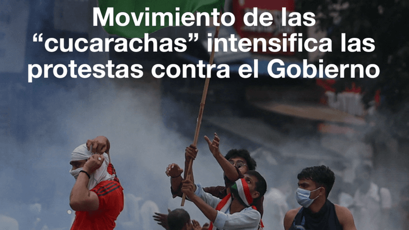 India: movimiento de las "cucarachas" intensifica las protestas contra el Gobierno