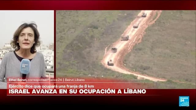 Informe desde Beirut: Israel dice que ocupación en Líbano podria alcanzar hasta 8 km