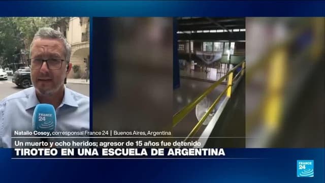 Informe desde Buenos Aires: tiroteo en una escuela de Argentina deja un muerto y ocho heridos