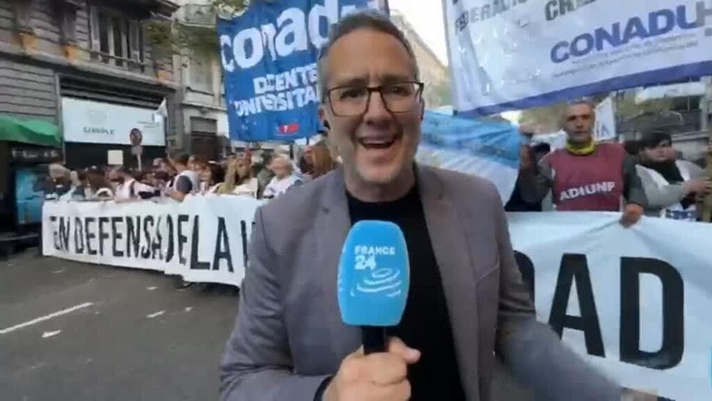 Informe desde Buenos Aires: universitarios protestan contra ajuste de Milei a la educación pública