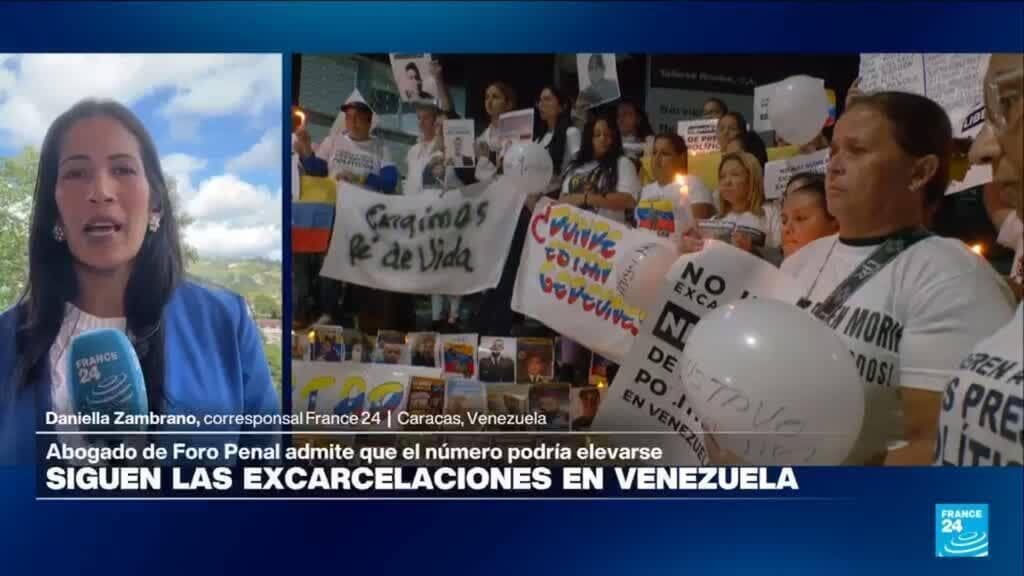 Informe desde Caracas: continúan las excarcelaciones de opositores en Venezuela