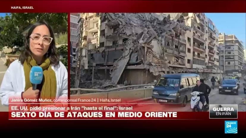 Informe desde Haifa: sexto día de ataques contra Irán