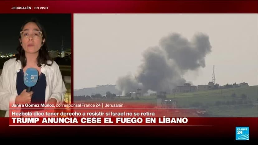 Informe desde Jerusalén: Trump anuncia cese el fuego entre Israel y Hezbolá