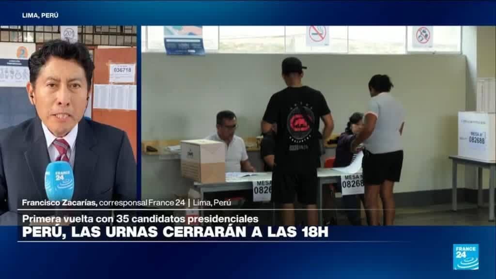 Informe desde Lima: autoridades extienden hora de cierre de urnas