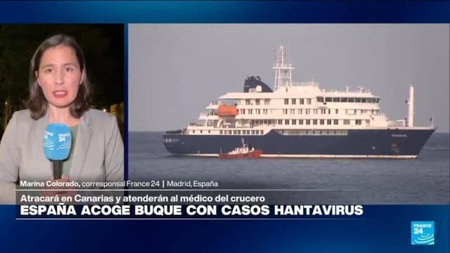 Informe desde Madrid: crucero con casos de hantavirus será recibido en Canarias