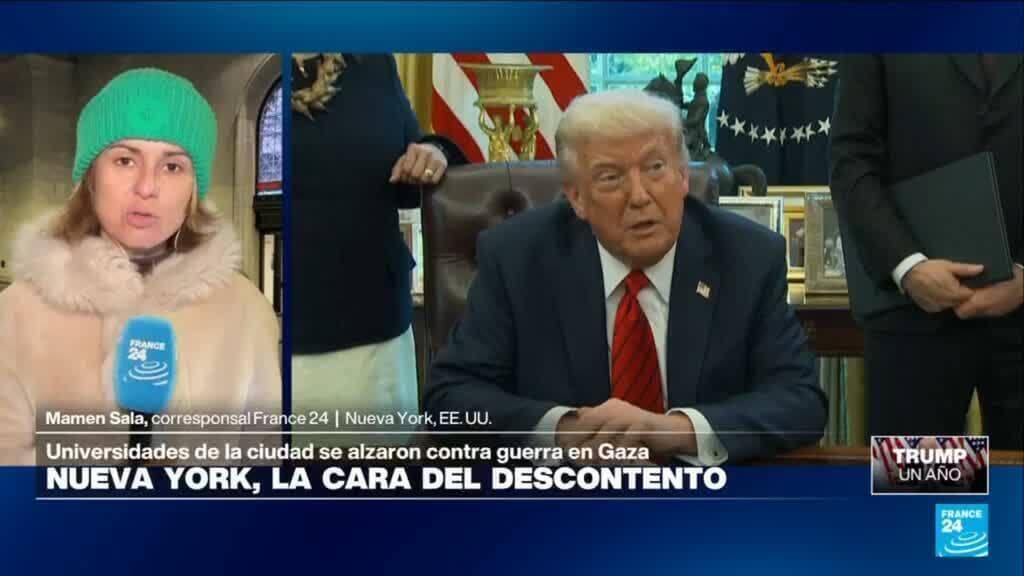 Informe desde Nueva York: Trump contra las protestas en su primer año de Gobierno