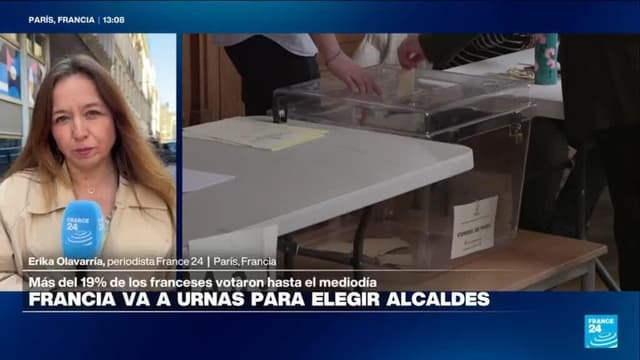 Informe desde París: la participación supera el 19% en las elecciones municipales en Francia