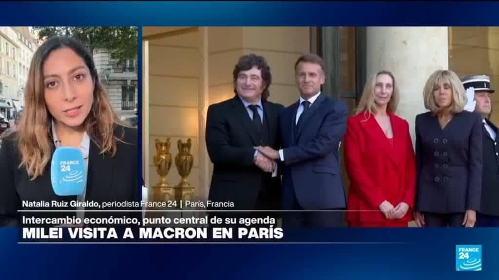 Informe desde París: Milei visita a Macron para fortalecer lazos económicos