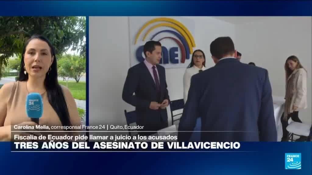 Informe desde Quito: Fiscalía pide llamar a juicio a siete acusados por asesinato de Villavicencio