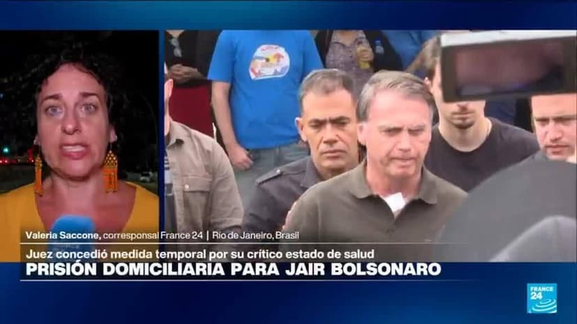 Informe desde Río de Janeiro: De Moraes concede prisión domiciliaria temporal a Bolsonaro