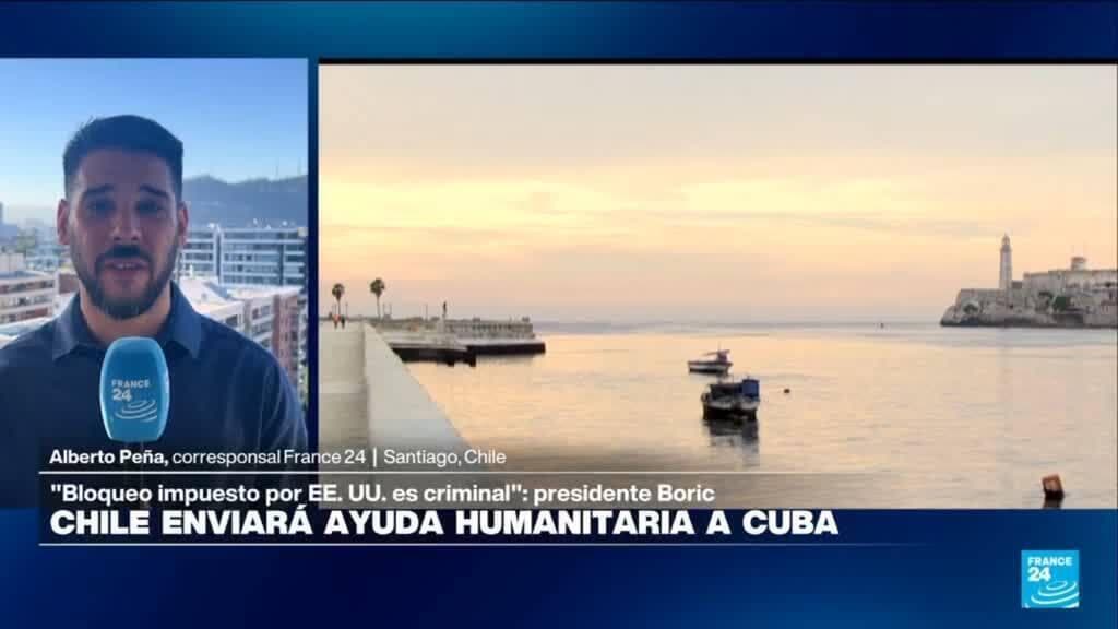 Informe desde Santiago: Chile enviará ayuda humanitaria a Cuba