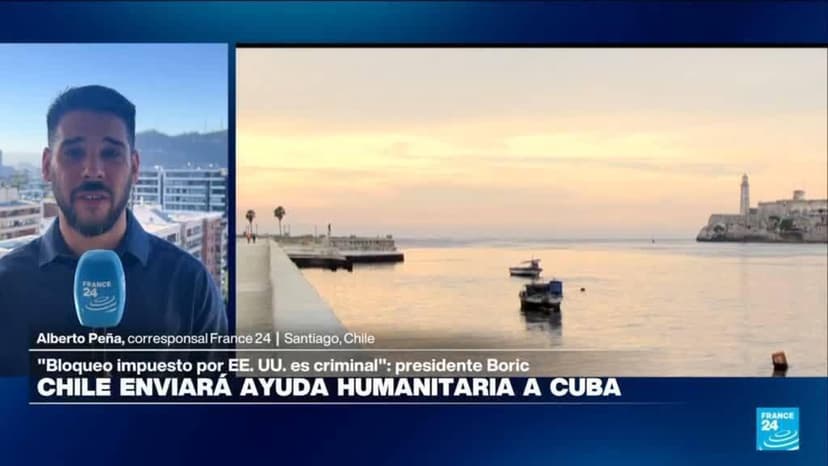 Informe desde Santiago: Chile enviará ayuda humanitaria a Cuba