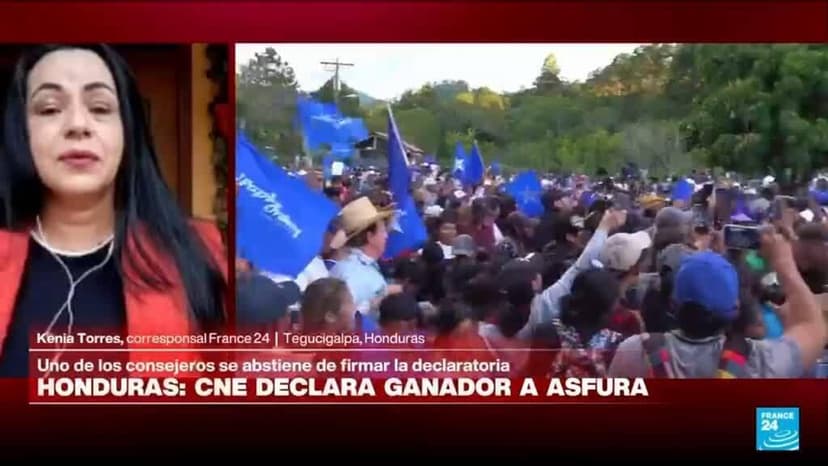 Informe desde Tegucigalpa: CNE declara a Nasry Asfura como ganador de la contienda electoral