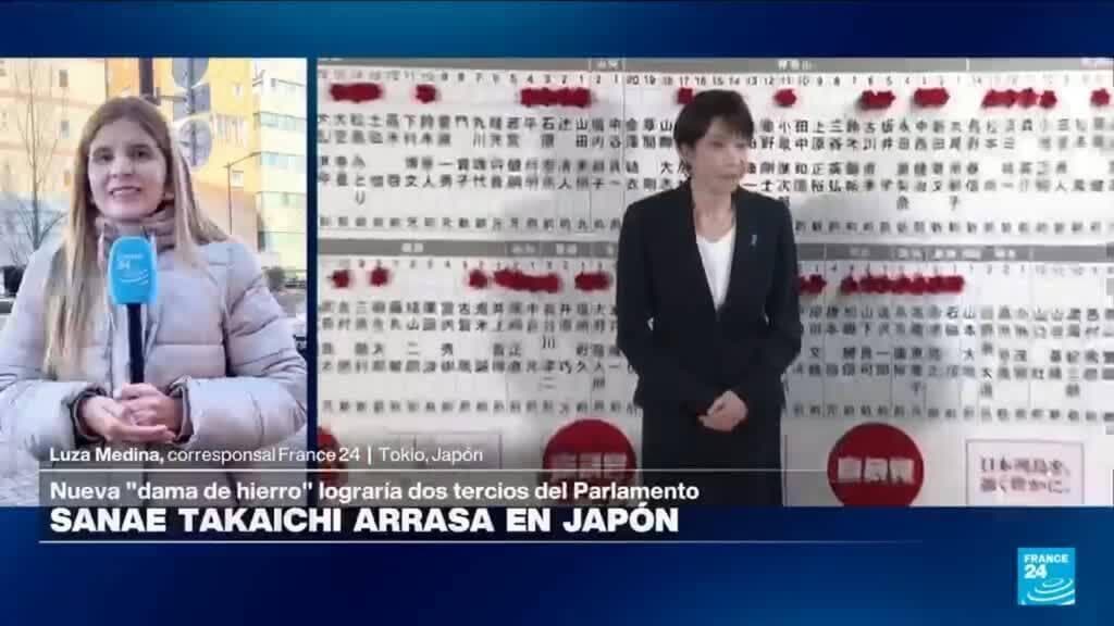 Informe desde Tokio: Sanae Takaichi, la "dama de hierro" que se consolidó en el Parlamento