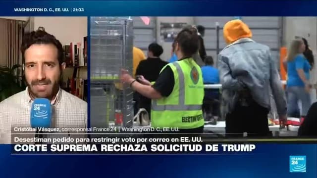 Informe desde Washington: desestiman pedido de Trump para restringir voto por correo en EE. UU.