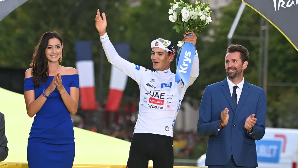 Isaac del Toro es el cuarto mejor ciclista del mundo, según el ranking de la UCI
