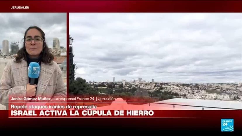 Israel activa la Cúpula de Hierro ante ataques iraníes en represalia