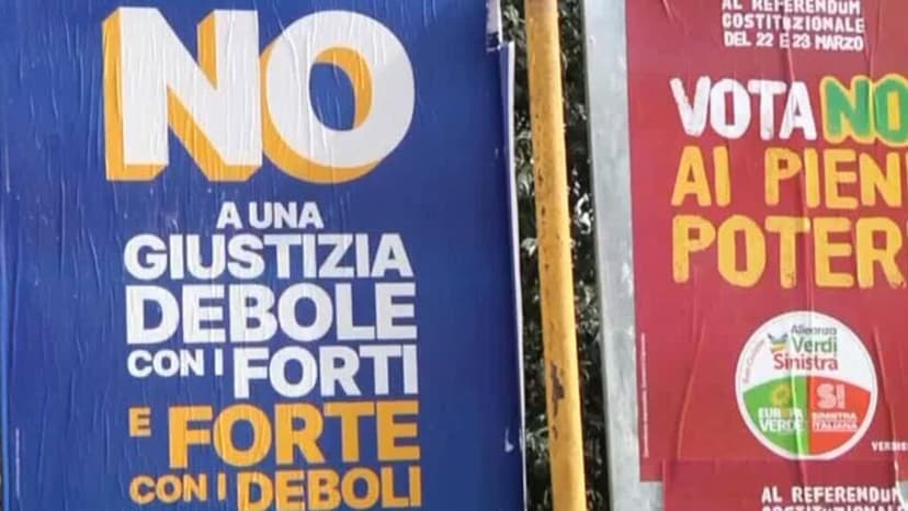 Italianos votan un referendo para reformar el sistema judicial
